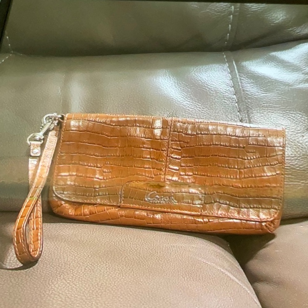 Coach wristlet